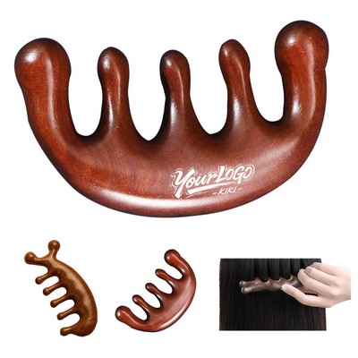 Wooden Scalp Massager