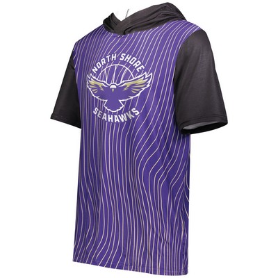 FreeStyle Sublimated Cotton-Touch™ Poly Short Sleeve Hoodie