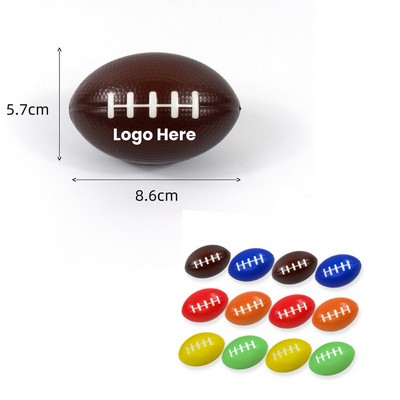 Elastic Football Party Favor Stress Ball Toy