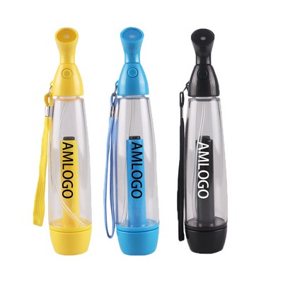 Compact Green Personal Mist Sprayer with Push-Button Ease