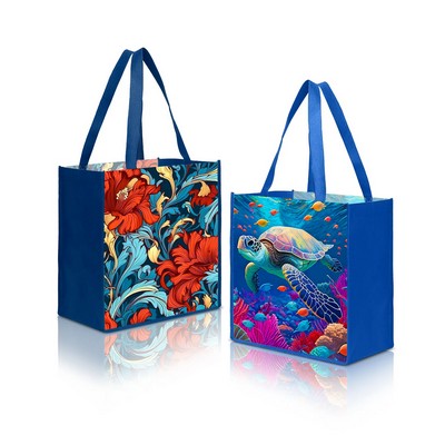 Laminated Non Woven Tote Bag 13'' x 13'' x 5''