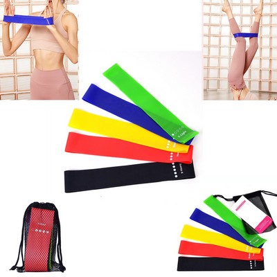 5 TPE Yoga Rally Rings With Force Scale Set