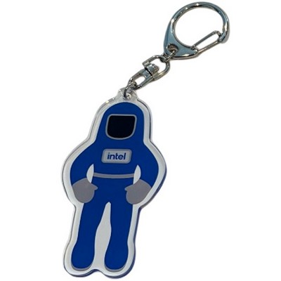 Custom shape acrylic key chain