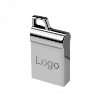 4GB Mini Metal Flash Drive with Key Loop