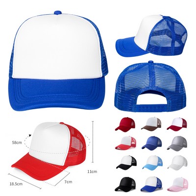 Foam Front Mesh Back Trucker Hat