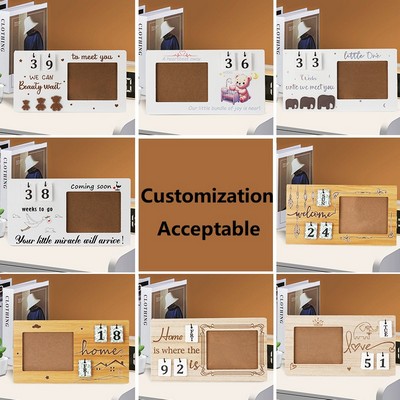 Newborn Milestone Photo Frame