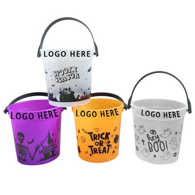 34 OZ. Handle Halloween Candy Bucket