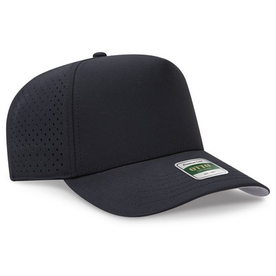 OTTO CAP® Club Collection 5 Panel Mid Profile Perforated Cap