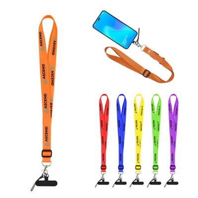 Custom Adjustable Crossbody Phone Lanyard