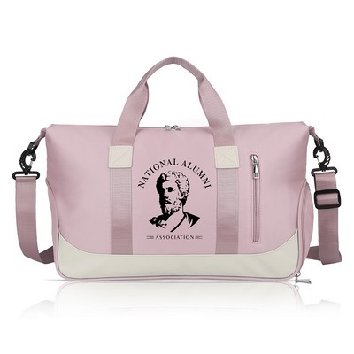 Dry Wet Compartment Gym Duffel Bag