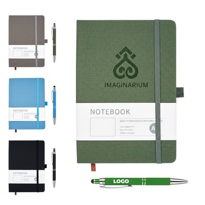 Premium Notebook & Stylus Pen Set