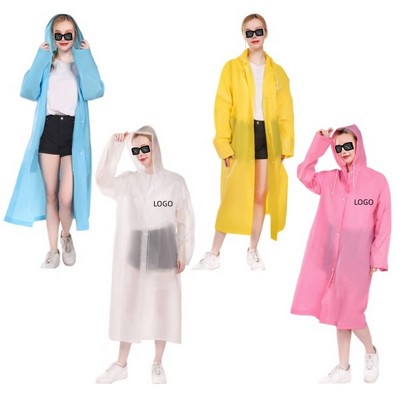 Adult Waterproof Reusable Raincoat