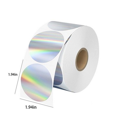 Holographic Thermal Sticker Label