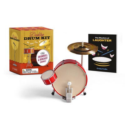 Desktop Drum Kit (With Drumroll and Rimshot Sounds!)