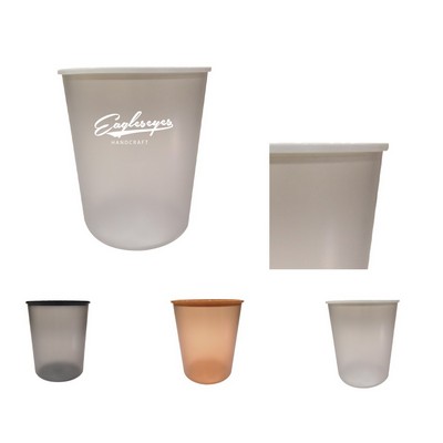 12oz Frosted Plastic Stadium Cup