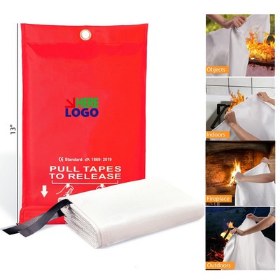 Emergency Fiberglass Fire Blanket