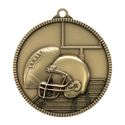 Antique Football Classic Legacy Medallion (2")