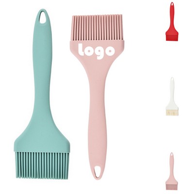 2.76" Wide Silicone Split Type Kitchen Oil Brush Barbecue Brush