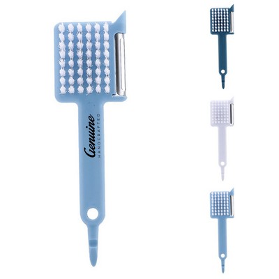 5" 1 Veggie Brush with Peeler