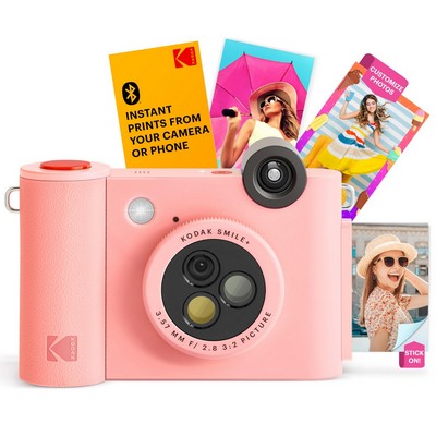 KODAK Smile+ 2-in-1 Digital Instant Print Camera & Wireless Bluetooth Photo Printer - 10MP, Speci...