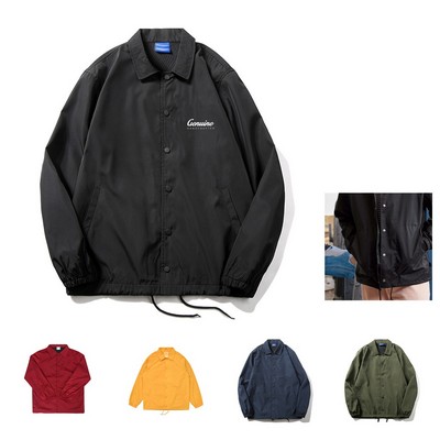Men Loose Active Jacket