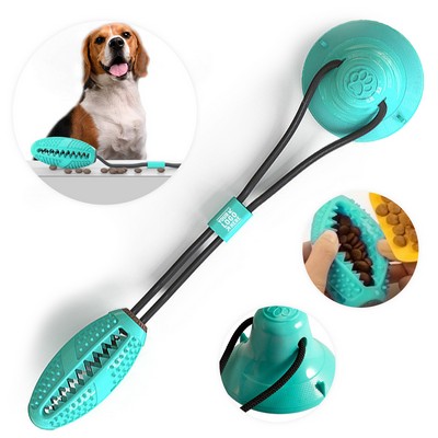 Canine Chew Ball with Adhesive Base