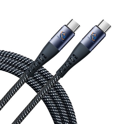 1 m 240W USB-C to USB-C Braided Fast Charging Data Cable