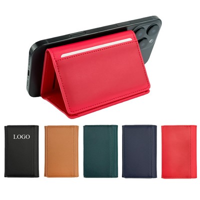 Strong Magnetic Wallet Card Holder With Stand