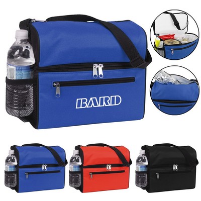 600D Polyester Insulated Lunch Cooler Bag