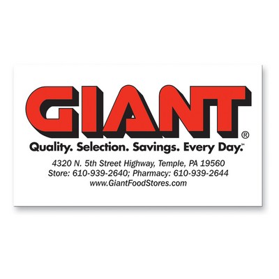 Rectangle Magnet - Full Color (2.5" x 4")