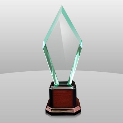 Jade Green Zenith Award (16"x6 1/2"x5")