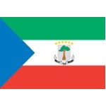 2'x3' Equatorial Guinea U.N. Nylon Outdoor Flag - Style B
