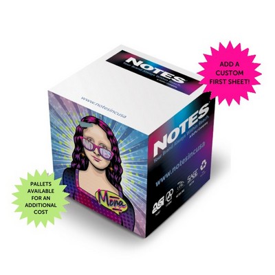 Stik-Withit® Full Size Note Cube® Notepad (2 1/2"x2 1/2"x2 1/2")