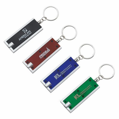 Tag Keychain w/LED Light