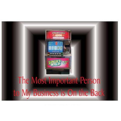 Slot Machine Photo Hand Mirror (2"x3")