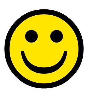 Smiley Face Maxi Magnet (8")