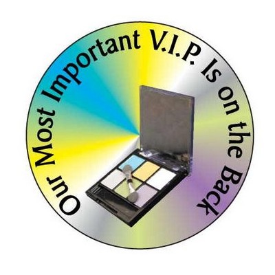 Eye Shadow Case Hand Mirror (2½" Diameter)