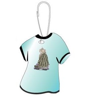 American Shorthair Cat T-Shirt Zipper Pull