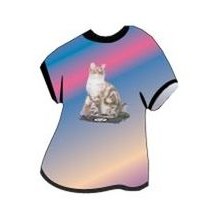 Bengal Cat T-Shirt Mighty Mini Magnet