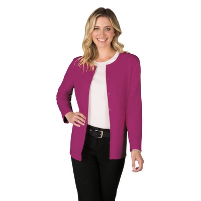 Ladies' Button Front Cardigan Sweater