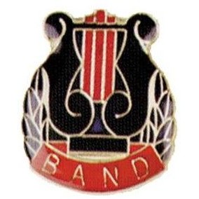 Music Award Pin - Band