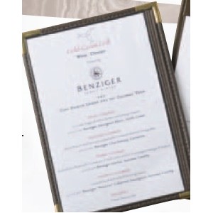 Royal Single Panel 2 View Menu Board (5 1/2"x8 1/2" Insert)