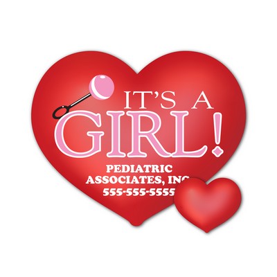 Heart Mini Magnet (2 1/2"x2")