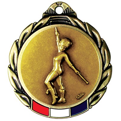 Stock RWB Regency Medal (Baton) 2 3/4"