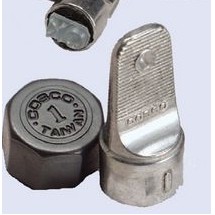 Pre-Inked Pencil Cap Stamp w/Poly Die (3/8" Diameter)