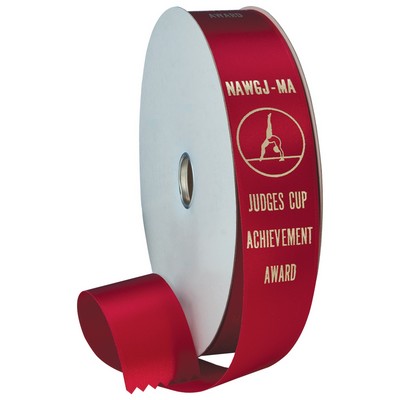 50 yd Custom Printed Ribbon Roll (2")