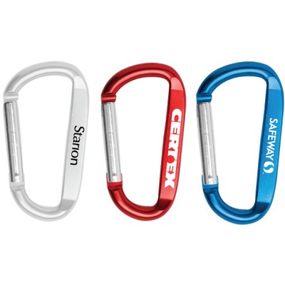 3 1/8" Aluminum Carabiners key chain (5 Days)