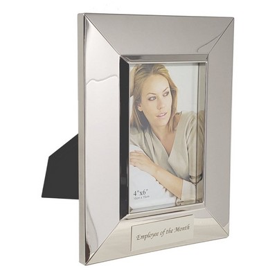 Shiny Silver Picture Frame (4"x6")