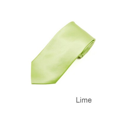 Men's Solid Silk Neck Tie