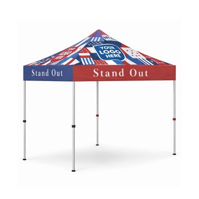 5'x5' Pop-Up Tent- (Full Digital Top & Valance)